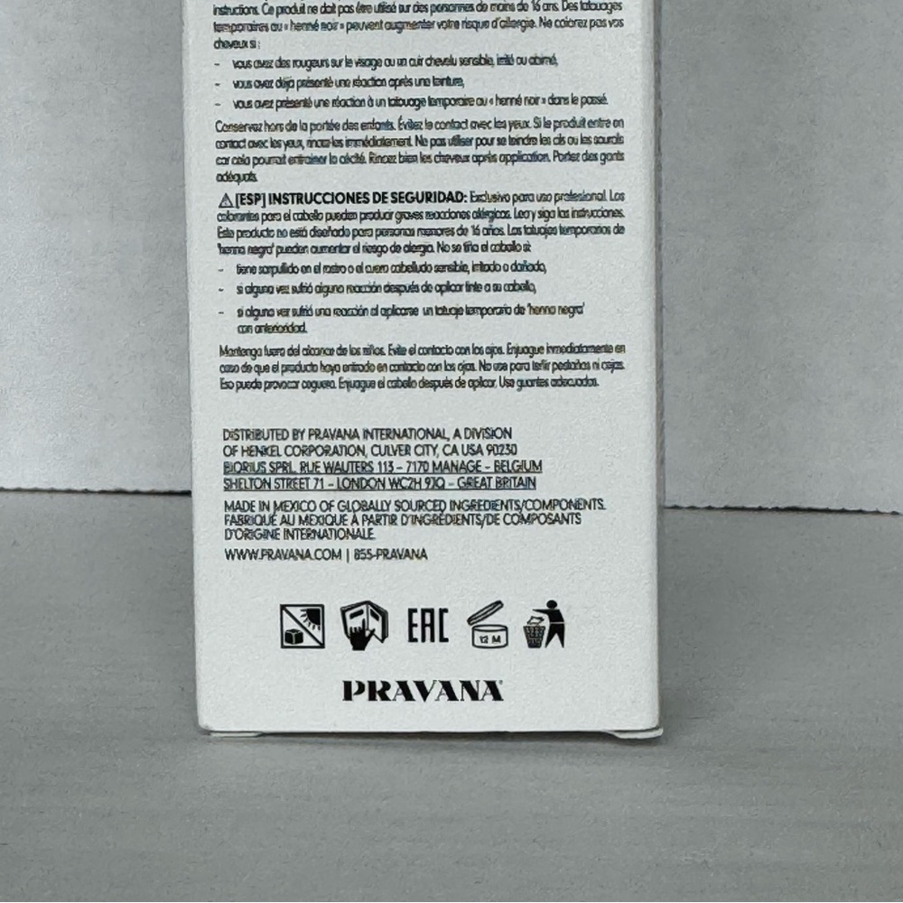 NIB Pravana ChromaSilk Express Tones Dark Neutral Pearl Brunette Hair Color - Picture 8 of 15
